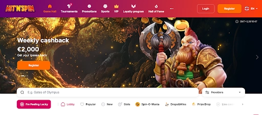 Hitnspin - Slot Esclusive e Arcade per un Gioco Alternativo